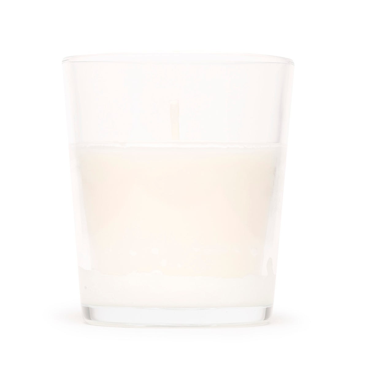 Vela Vaso de Cristal Mediano 7 x 8 cm