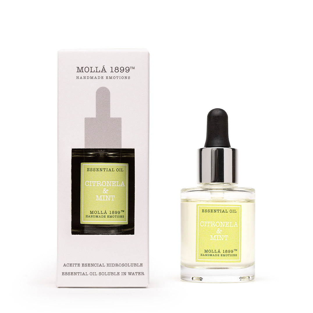Cerería Mollá 1899 - Aceite Esencial hidrosoluble CITRONELA & MINT 30 ml