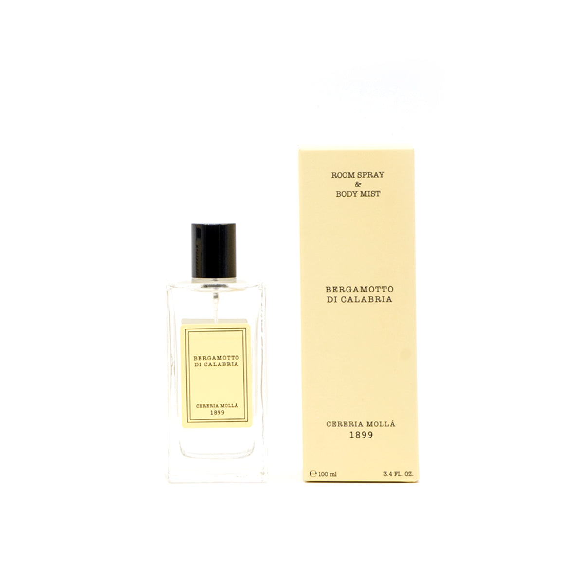 Cerería Mollá 1899 - Room Spray & Body Mist 100 ml BERGAMOTTO DI CALABRIA