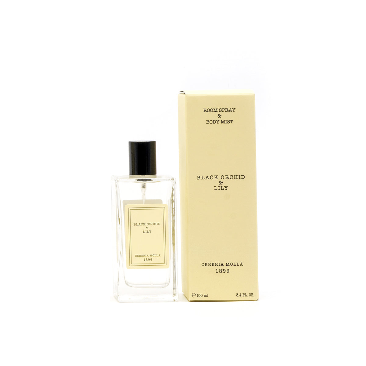 Cerería Mollá 1899 - Room Spray & Body Mist 100 ml BLACK ORCHID & LILY