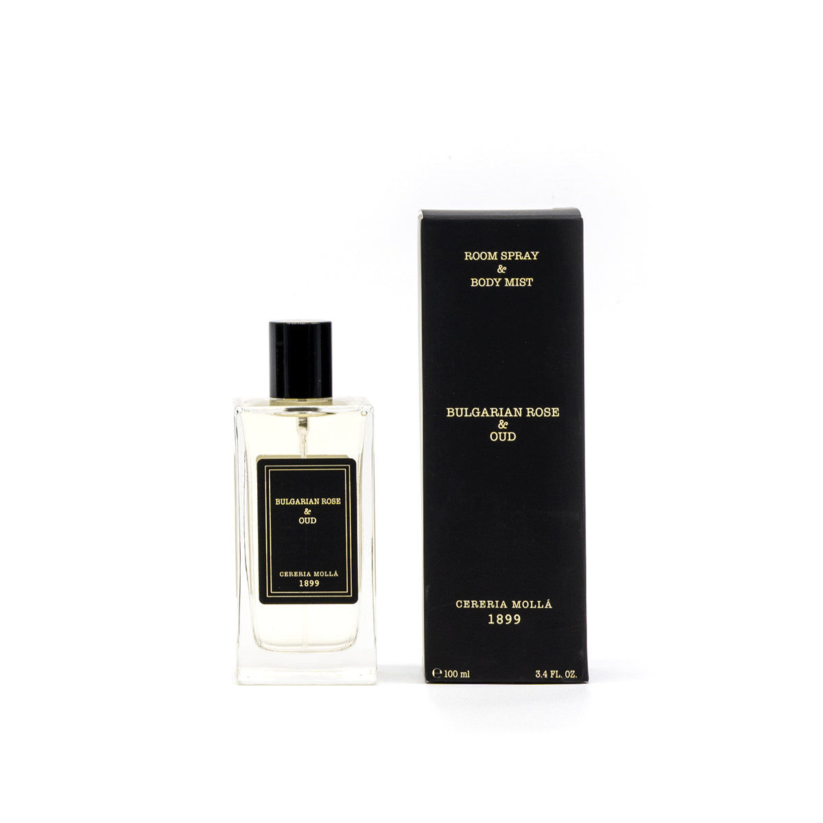 Cerería Mollá 1899 - Room Spray & Body Mist 100 ml BULGARIAN ROSE & OUD
