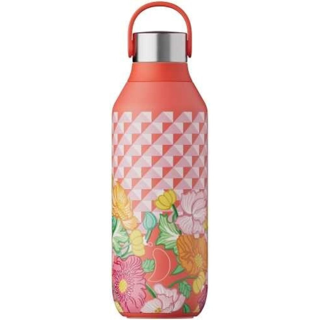 Botella Chilly´s Serie 2 LIBERTY POPPY TRELIS 500 ml