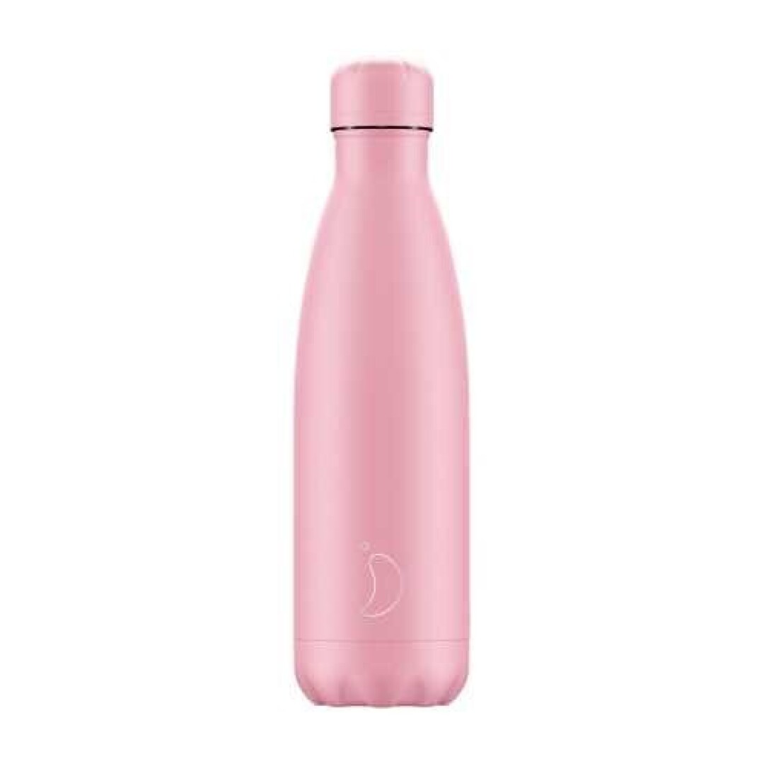 Botella Chilly´s PASTEL ROSA TOTAL 500 ml