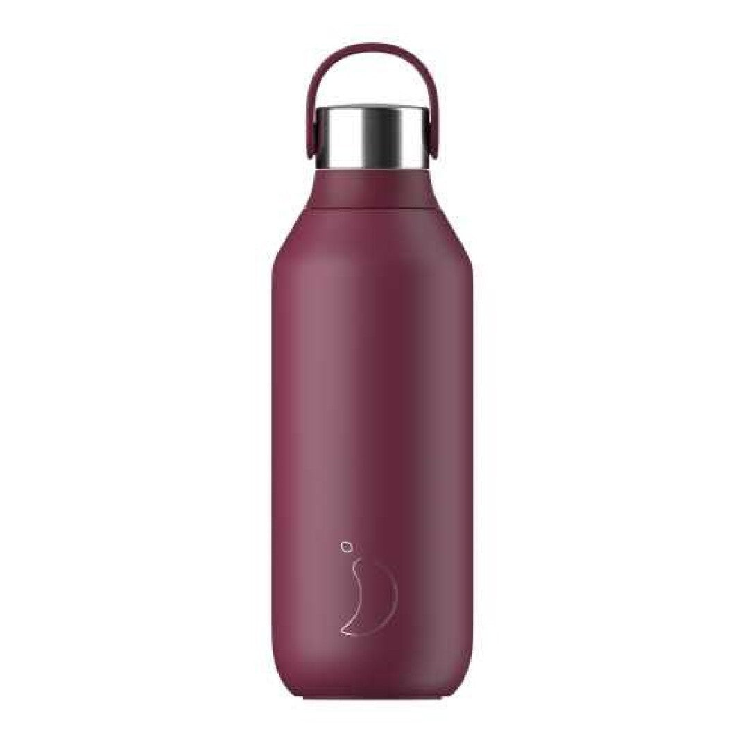 Botella Chilly´s Serie 2 PLUM 500 ml