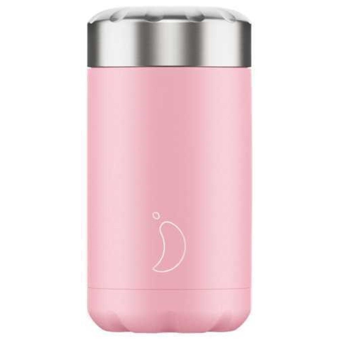 Termo de Sólidos Chilly´s PASTEL ROSA  500 ml