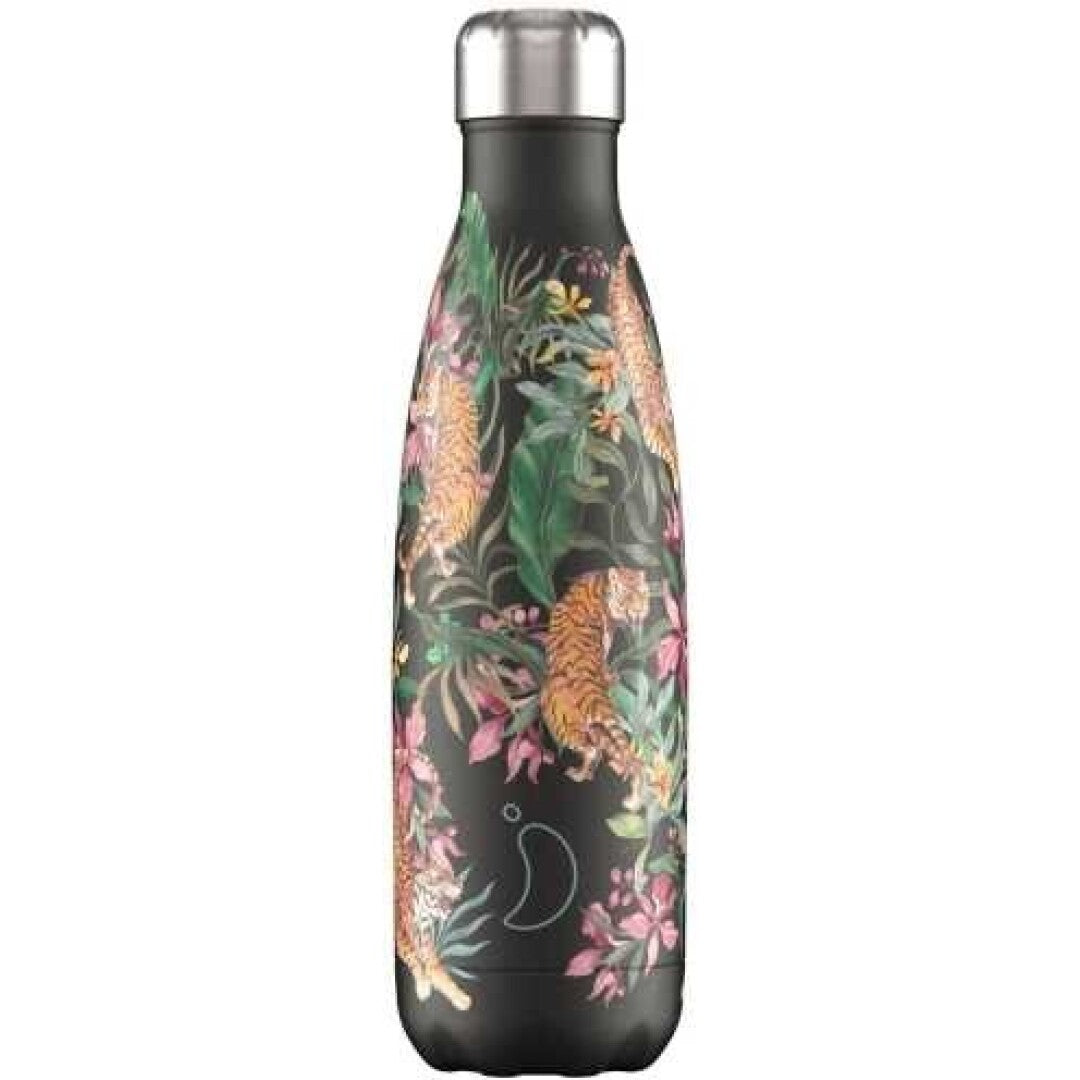 Botella Chilly´s TROPICAL JUNGLE TIGERS 500 ml