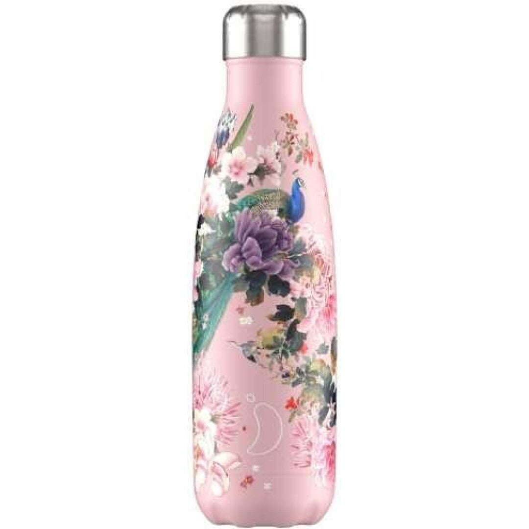 Botella Chilly´s TROPICAL PEACOCK 500 ml