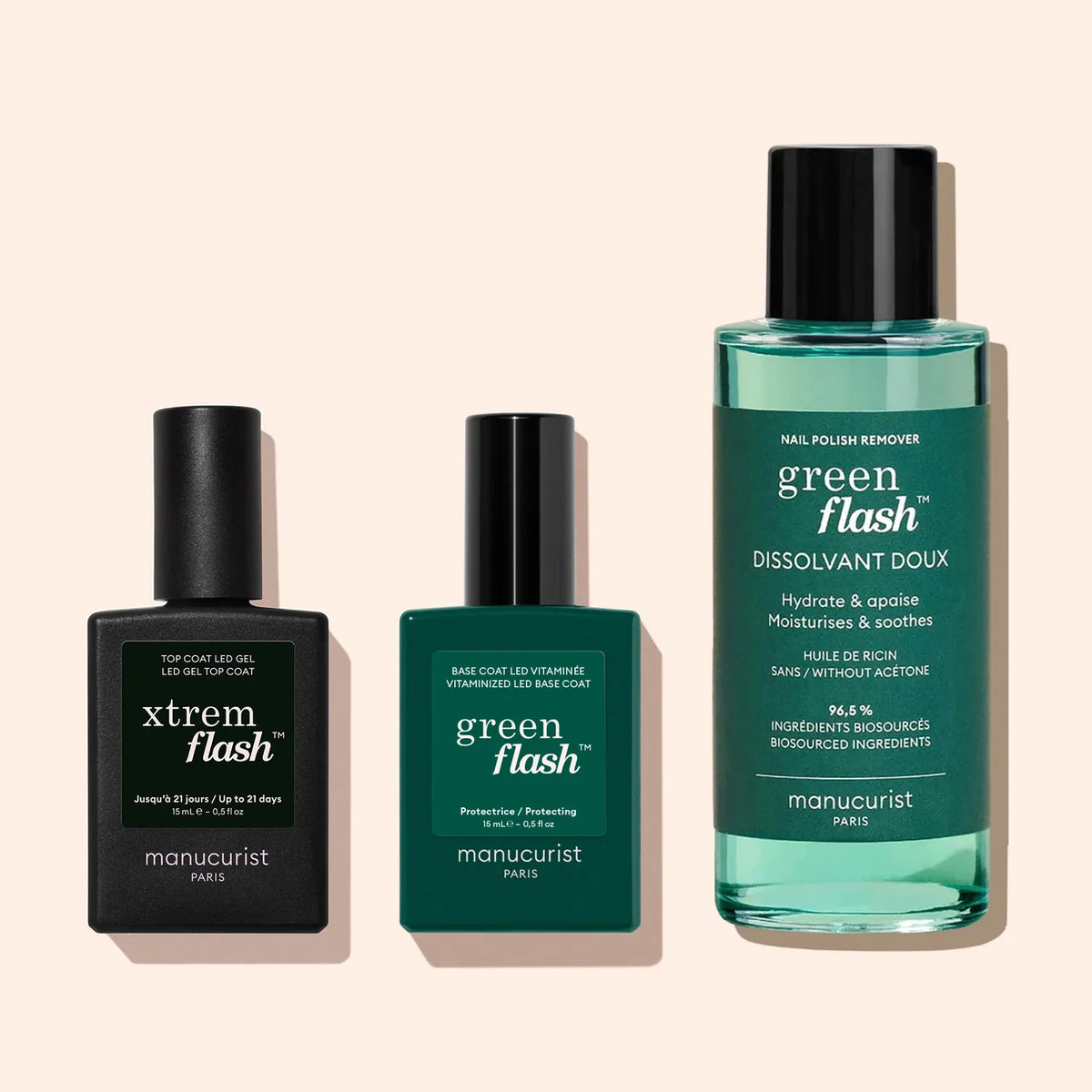 Manucurist Top Coat Gel Xtrem Flash