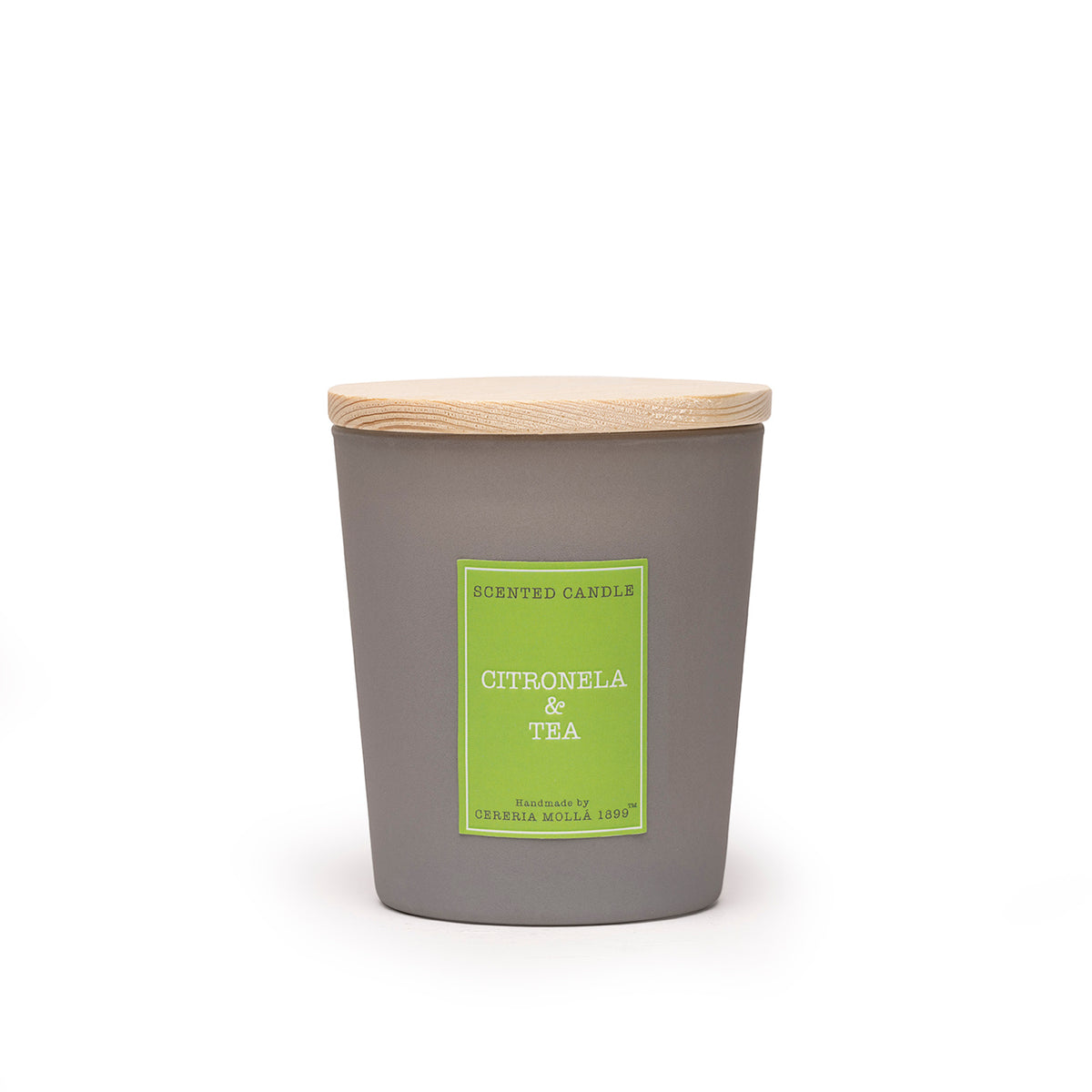 Vela Cónica Citronella & Tea Cereria Molla 180 gr
