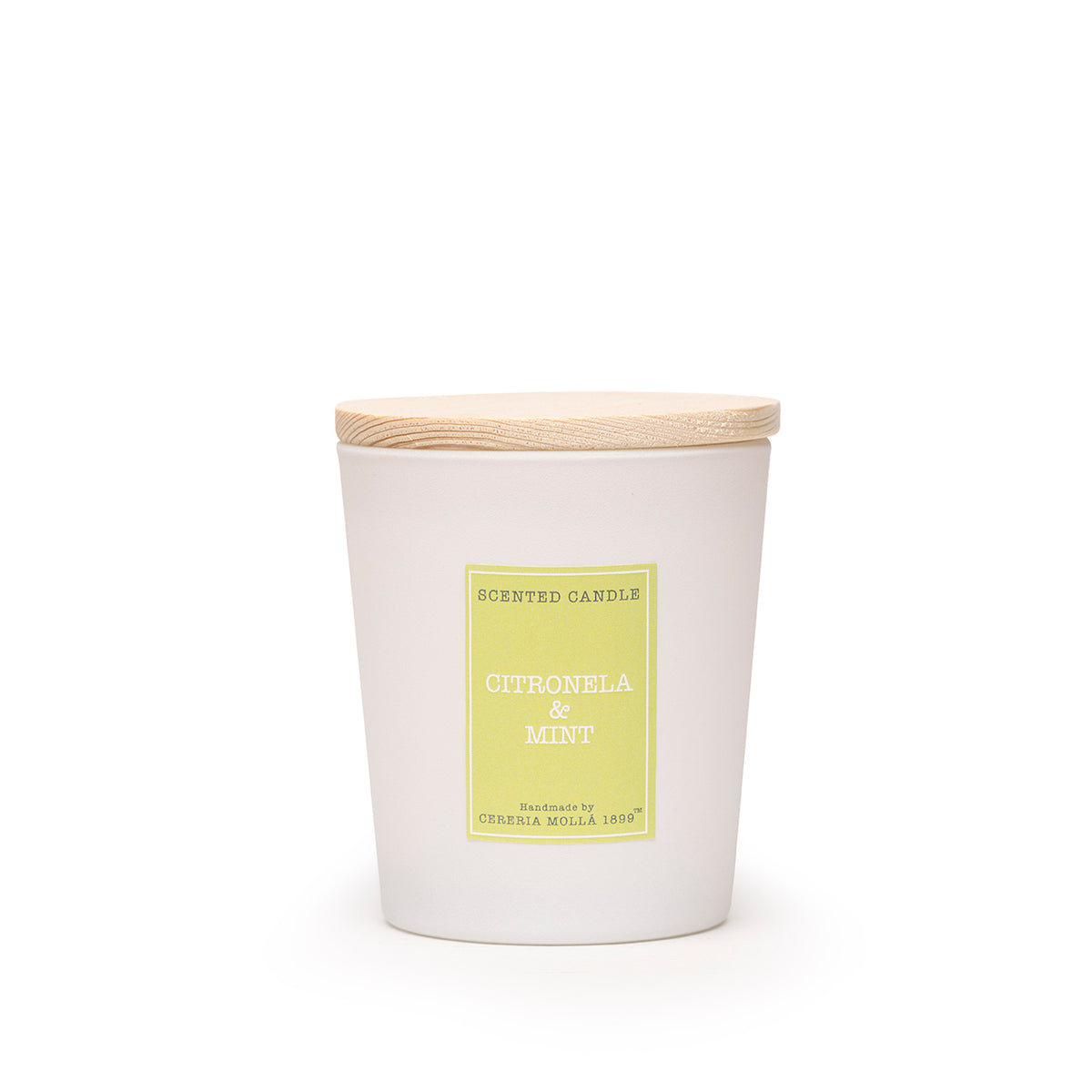 Vela Cónica Citronella & Mint Cereria Molla 180 gr