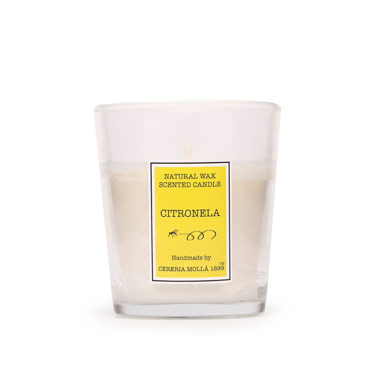 Vela en Vaso de Cristal Citronela 180 g