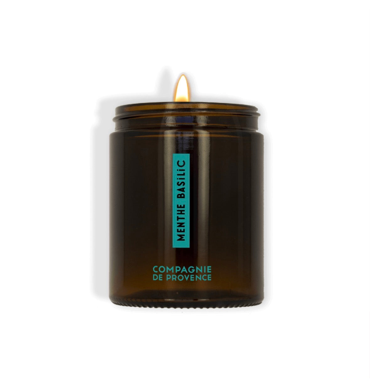 Compagnie de Provence - Vela Perfumada Estimulante Albahaca y Menta 150 gr