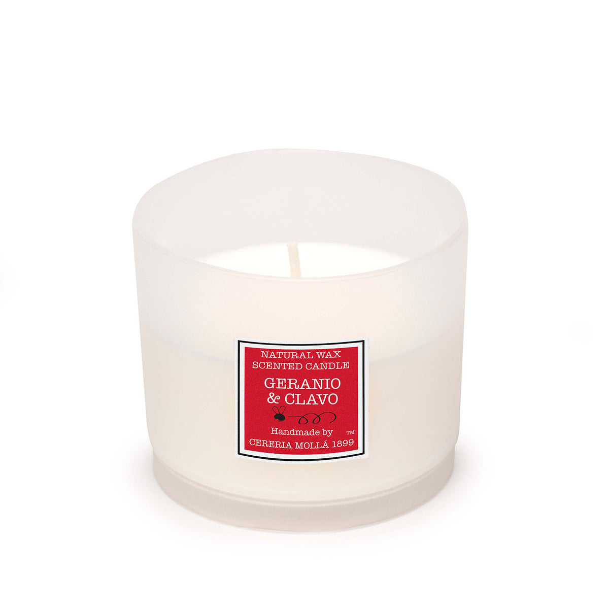 Vela Vaso Arenado Geranio & Clavo 200 g