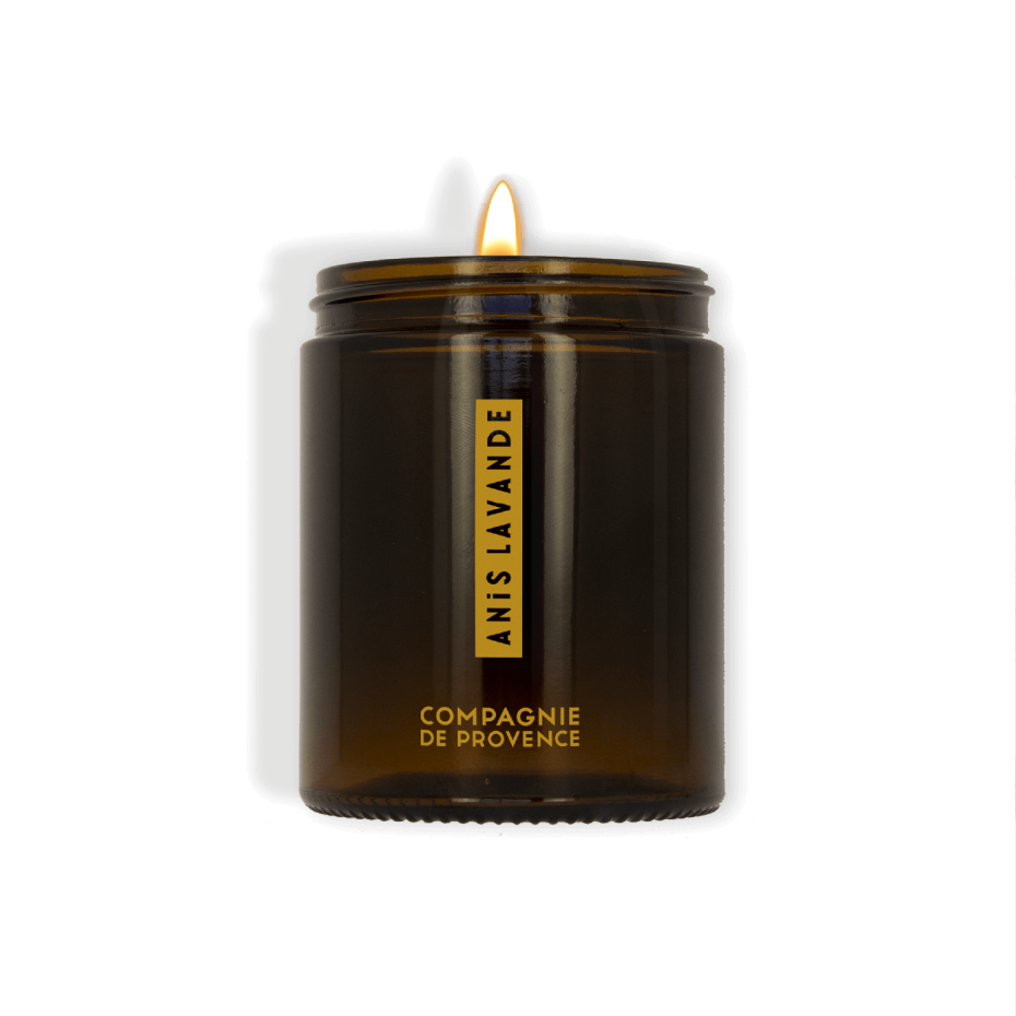 Compagnie de Provence - Vela Perfumada Relajante Anís y Lavanda 150 gr