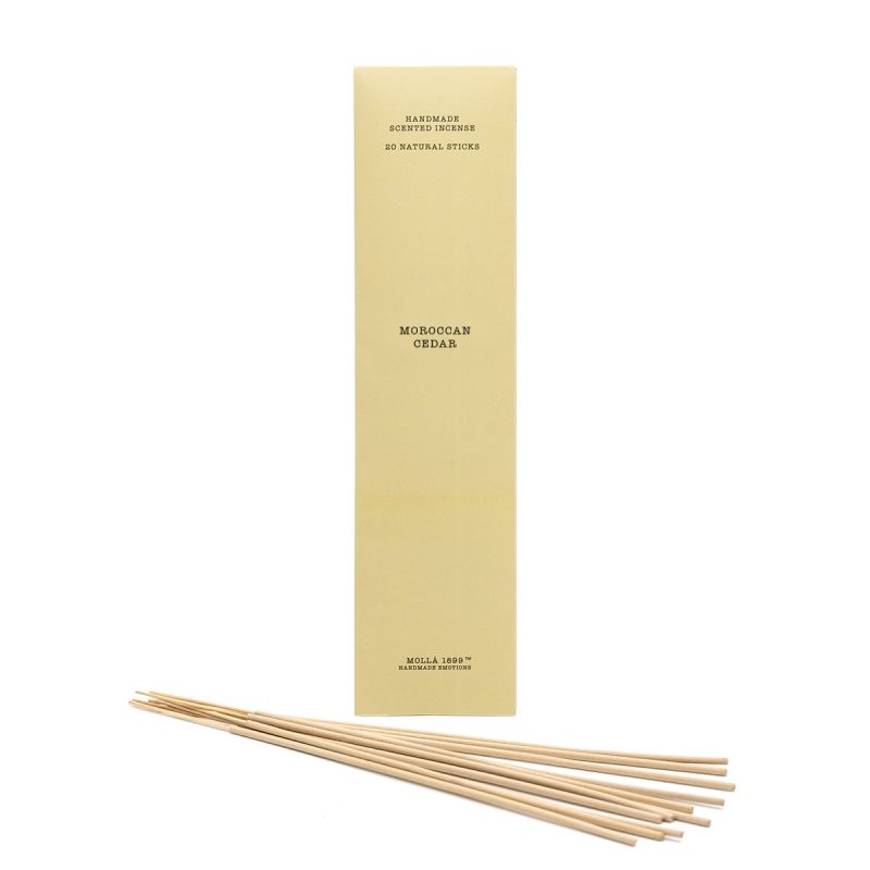 Cerería Mollá 1899 - Incienso MOROCCAN CEDAR 20 Und.