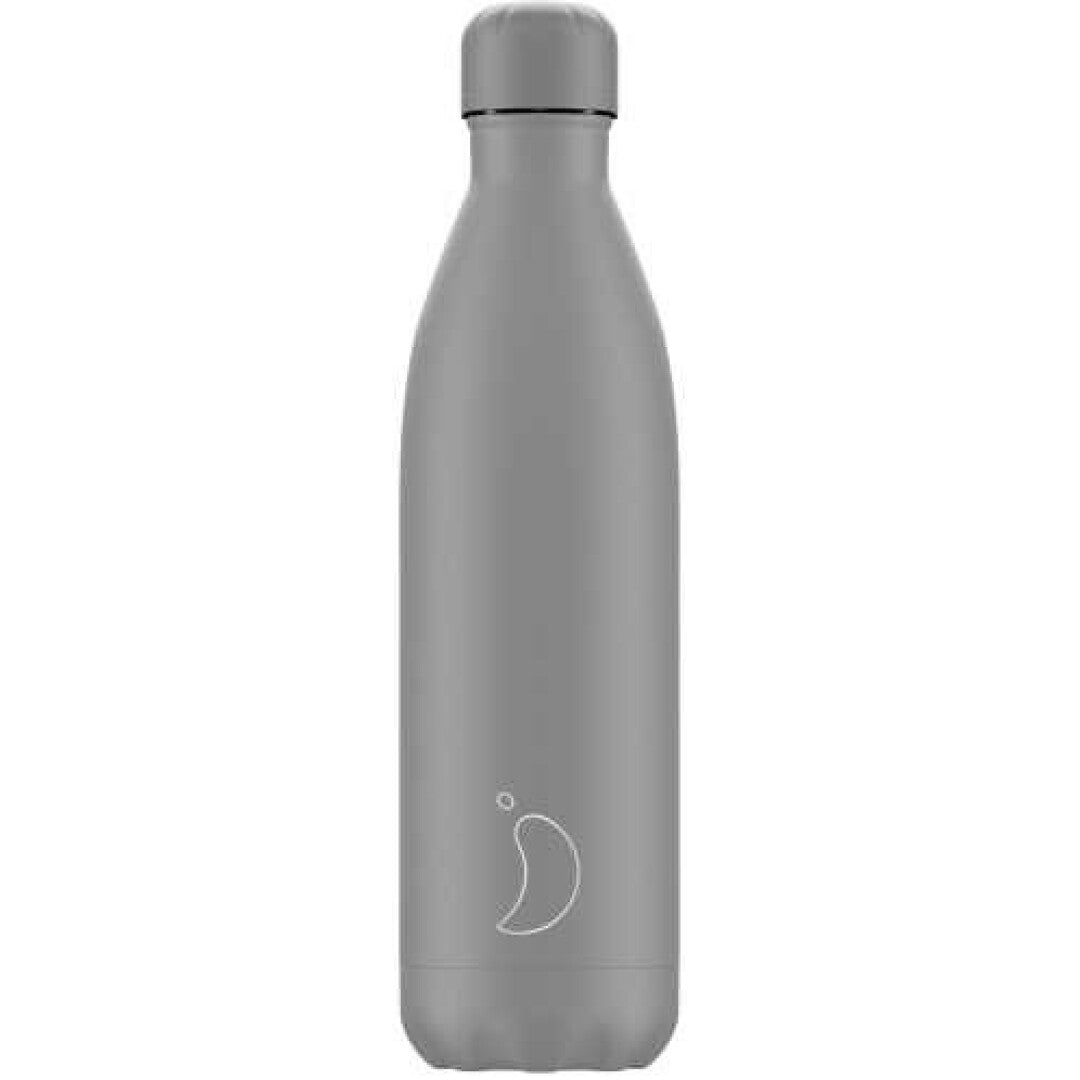 Botella Chilly´s MATE GRIS TOTAL 750 ml