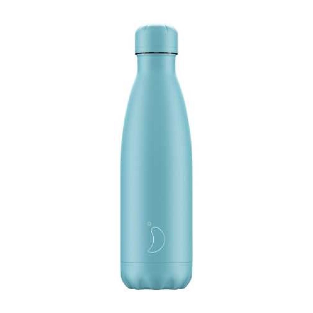 Botella Chilly´s PASTEL AZUL TOTAL 500 ml