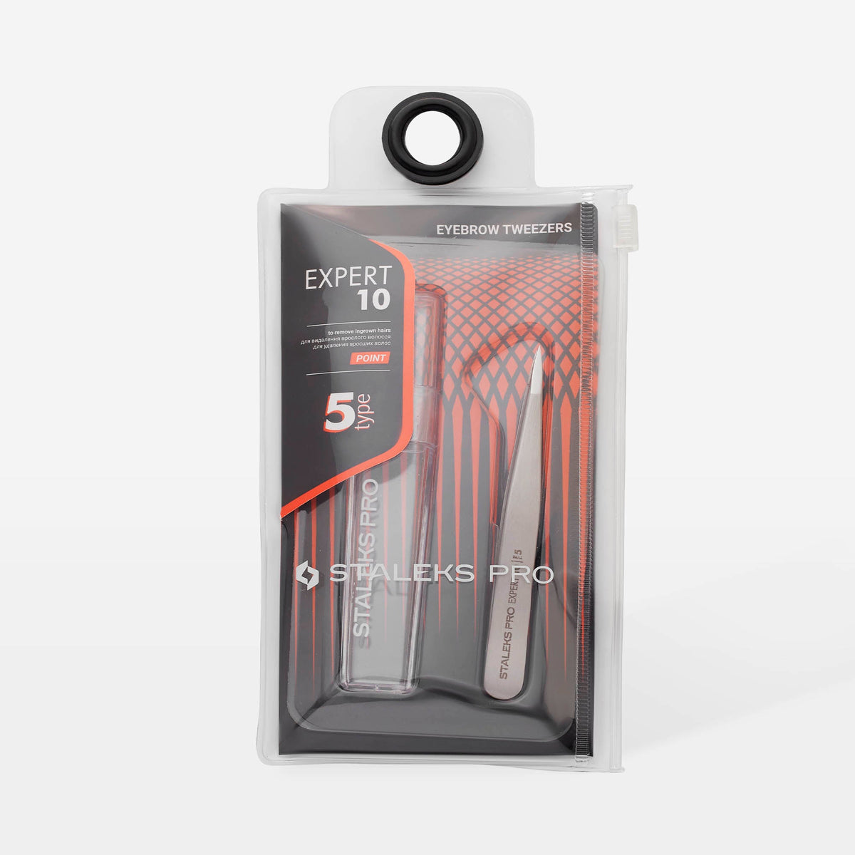 Staleks Pro Pinzas para cejas Expert 10 Tipo 5